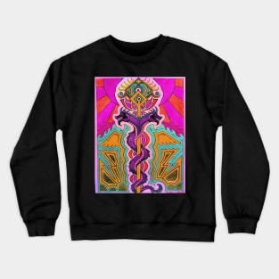 Kundalini Staff 07 Crewneck Sweatshirt